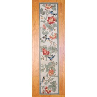  color Floral Bird Wool Rug (28 x 12) Today: $174.99
