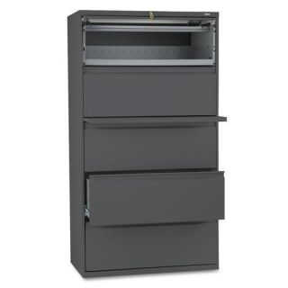 HON 800 Series 36 inch Wide 5 Drawer Lateral File Cabinet