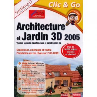ARCHITECTURE ET JARDIN 3D 2005 / PC CD ROM   Achat / Vente LOGICIEL