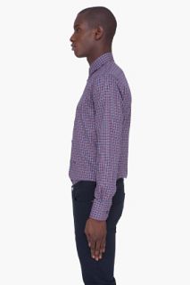 Dsquared2 Red Classic Check Shirt for men