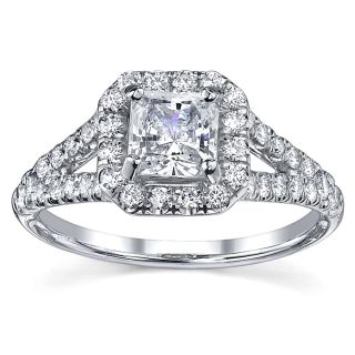 18k Gold 1 1/4ct TDW EGL Diamond Engagement Ring (H I, SI1 SI2) Today