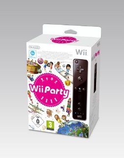 Wii Party inkl. Remote Controller, schwarz   Limited Edition Nintendo