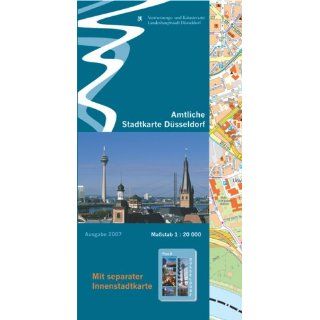Die amtliche Stadtkarte Düsseldorf Faltkarte. 120000 