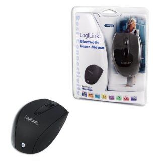 LogiLink Bluetooth Laser Maus schnurlos 1600dpi schwarz 