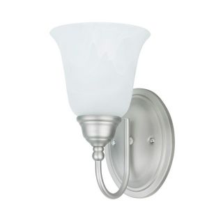 Transitional 1 light Wall Sconce Bath in Satin Nickel Today: $39.59