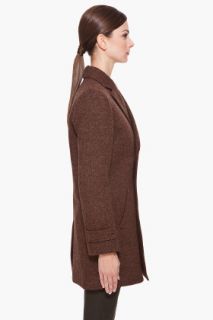 A.P.C. Brown Wool Coat for women