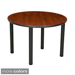 36 inch Round Table with Black Post Legs Today $139.99 5.0 (1 reviews