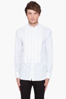 John Galliano White Camicia Shirt for men