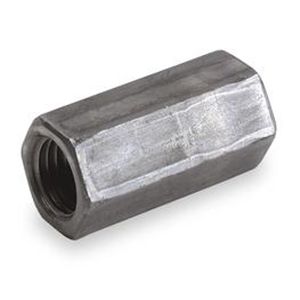 Caddy 100 0037PL Rod Coupling, 3/8 In, Galv Carbon Steel