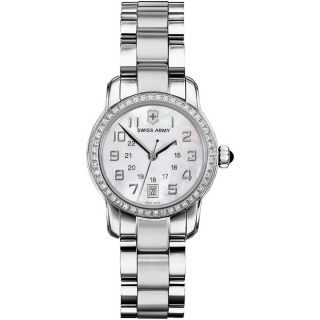 Swiss Army Womens Vivante Pearl Dial Diamond Watch Today $529.99 4
