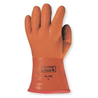 Showa Best 460L 09 Chemical Resistant Glove, PVC, L, PR