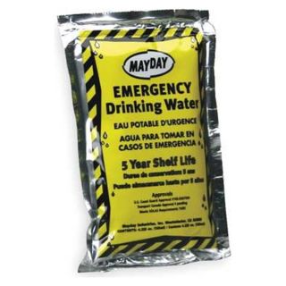 First Aid Only M824 Emergency Drinking Water Pouch, Pk 64