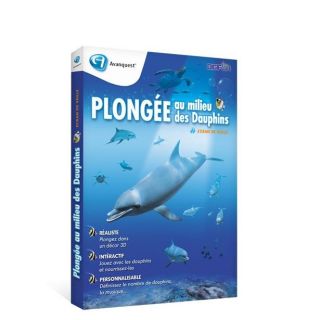 PLONGEE AU MILIEU DES DAUPHINS / LOGICIEL PC CD RO   Achat / Vente PC