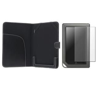 Leather Case/ Screen Protector for  Nook Color