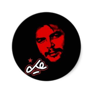 Rotes Gesicht Che Guevaras kundengerecht Sticker